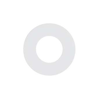 Collerette LED'UP UNIVERSAL ronde blanc mat fixe|Europole-POL5700