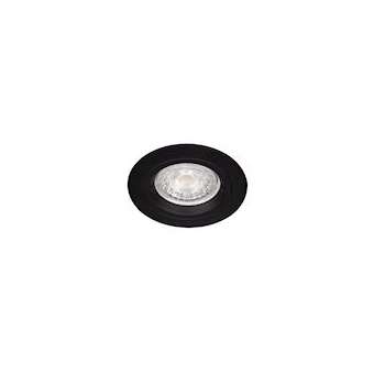 Spot BE BETTER - 1/4 de tour GU10 rond fixe, noir IP20|Europole-POL2405