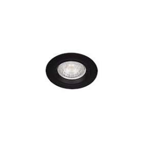 Spot BE BETTER - 1/4 de tour GU10 rond fixe, noir IP20|Europole-POL2405