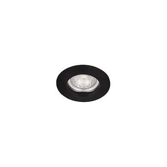 Spot BE BETTER - bague GU10 rond fixe, noir IP20|Europole-POL2305