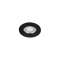 Spot BE BETTER - bague GU10 rond fixe, noir IP20