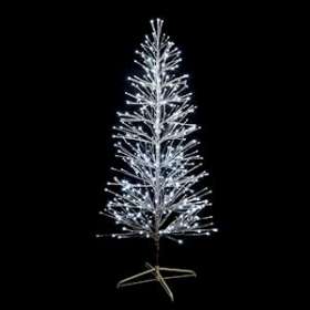 SPRAY- Sapin spray argent H2,10m- 600LED Blanc pétillant|Festilight-FEH40478-AP0