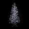SPRAY- Sapin spray argent H1,80m- 490LED Multicolore