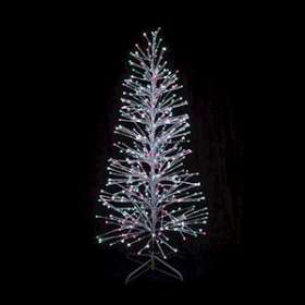 SPRAY- Sapin spray argent H1,80m- 490LED Multicolore|Festilight-FEH40477-APM