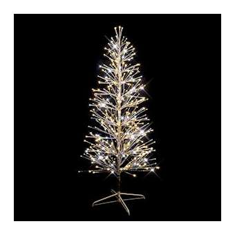 SPRAY- Sapin spray argent H1,80m- 490LED Blanc chaud pétillant|Festilight-FEH40477-AP9