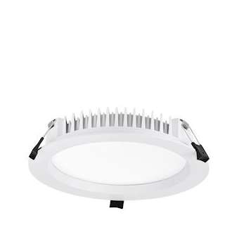 Lumi-Fit - Downlight IP54 IK06 UGR19 240V 18W 840 850DEGC Triac|Aurora-ABIENDDLH81840