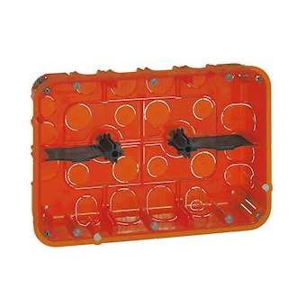 Boîte multimatériaux Batibox 2x3 postes ou 2x6 à 8 modules - profondeur 50mm|Legrand-LEG080126
