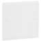 Couvercle universel carré Batibox 100x100mm pour boîte D85mm