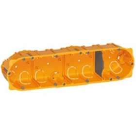 Boîte multiposte Batibox cloisons sèches 4 postes 8 à 10 modules -profondeur 40|Legrand-LEG080044