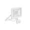 WINK 20 - Proj. Ext. IP65 IK08, blanc, LED intég. 110DEG 20W 3000K 1800lm,a/sens|Aric-ARI50816