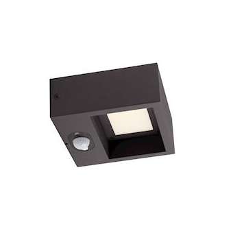SOLARINO CUBE, applique solaire, anthracite, LED, 2,5W, 3000K, IP54, détecteur|SLV-DC51003473