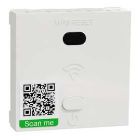 Unica - wifi répéteur - 300Mb/s 2.4 GHz - 2 mod - méca seul bornier vis - blanc|Schneider Electric-SCHNU360518