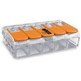 Borne WAGO 221 Mini 5x4mm² à leviers souple & rigide|Wago contact-WAG221-415