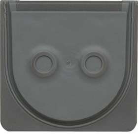 cubyko Entrée de câble gris IP55|Hager-HAGWNA690