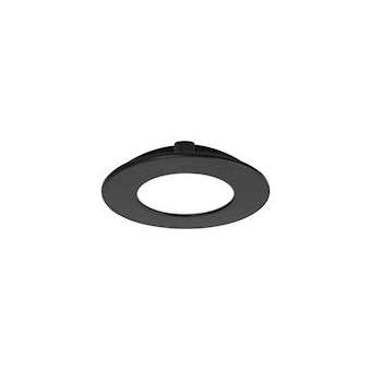 FLAT CCT - Encastré plat fixe noir 110DEG LED 5W 450lm 3000/4000K (CCT)|Aric-ARI50803