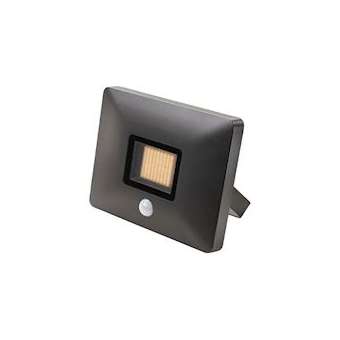 FLOM MAXI projecteur mural ou sol graphite LED 42W 3000K détecteur classe I IP65|Sg lighting-NOL630025