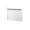 Sensual radiiateur horizontal - 1250W - blanc satiné