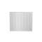 Beladoo radiateur - horizontal - 1250W - blanc satiné