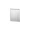 Calidoo radiateur - horizontal - 750W - blanc satiné