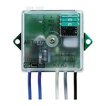 Interface de contact MyHOME_Up 2 contacts module basic|Bticino-TIC3477