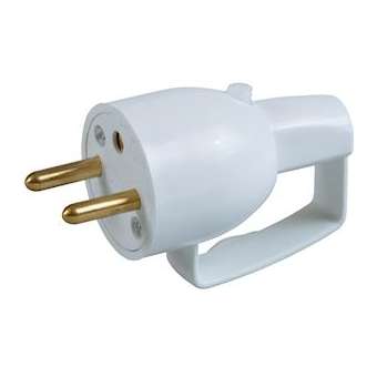 Fiche plastique 16 A 2P + T à anneau|Bizline-BIZ700940