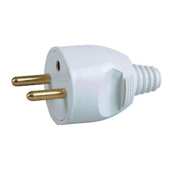 Fiche plastique 16 A 2P + T sortie droite|Bizline-BIZ700943