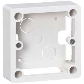 Cadre saillie 1 poste pour socle et sortie de câbles 100x100x36mm|Legrand-LEG055849