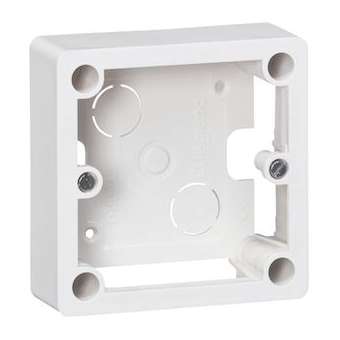 Cadre saillie 1 poste pour socle et sortie de câbles 100x100x36mm|Legrand-LEG055849