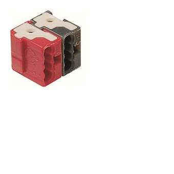 Bornes de connexion bus rouge / noir, KNX|Hager-HAGTG008