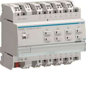 Module 8 sorties 16A/230V~ adapte pour charges capacitives / New Easy|Hager-HAGTXA608D