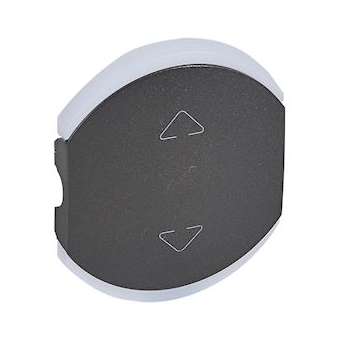 Enjoliveur double Céliane pour volets roulants - graphite|Legrand-LEG064859