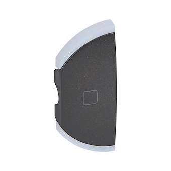 Enjoliveur simple Céliane STOP montage gauche uniquement - graphite|Legrand-LEG064804