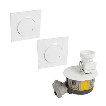 Kit avec 1 DCL radio complet + 2 commandes dooxie sans fil - blanc|Legrand-LEG088565