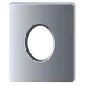 Collerette magnetique carree - chrome|Xeta premium-XET40081
