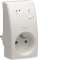 Prise gigogne ON/OFF 16A KNX radio QL|Hager-HAGTRC270F