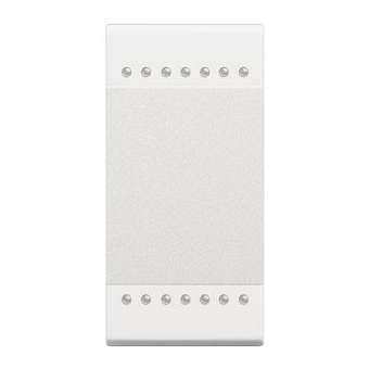 Manette Livinglight neutre type bascule 1 module - blanc|Bticino-TICN4911N