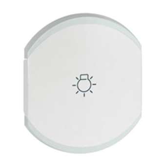 Enjoliveur double Céliane éclairage 1 pictogramme - blanc|Legrand-LEG068142