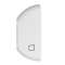 Enjoliveur simple Céliane STOP montage gauche uniquement - blanc|Legrand-LEG068204