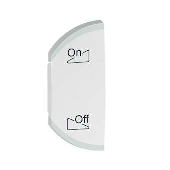 Enjoliveur gauche Céliane éclairage et diffusion sonore - blanc|Legrand-LEG068150