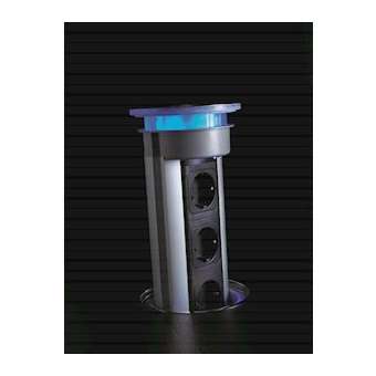 Versalux - tour multiprise extractible 3 prises + 1 USB|Xeta premium-XET110001