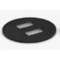 Versapick rond 2xUSB - coloris blanc