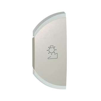 Enjoliveur simple Céliane variation montage gauche - titane|Legrand-LEG068477