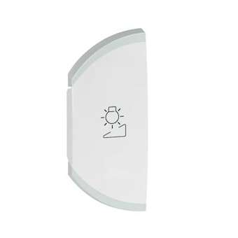 Enjoliveur simple Céliane variation montage gauche - blanc|Legrand-LEG068177