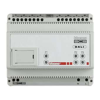 Actionneur variateur modulaire DALI 8 sorties MyHOME_Up - 6 modules|Bticino-TICF429