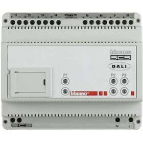 Actionneur variateur modulaire DALI 8 sorties MyHOME_Up - 6 modules|Bticino-TICF429