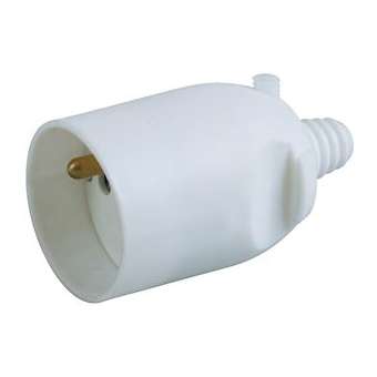 Prolongateur plastique 16 A 2P + T sortie droite|Bizline-BIZ700944