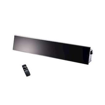 Emetteur infrarouge Infraglas, façade en vitrocéramique noire 1500W|Frico-FC1IHGB15SR