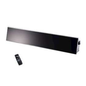 Emetteur infrarouge Infraglas, façade en vitrocéramique noire 1500W|Frico-FC1IHGB15SR