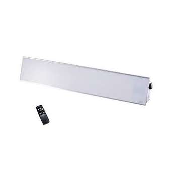 Emetteur infrarouge Infraglas, façade en vitrocéramique noire 2200W|Frico-FC1IHGW22SR