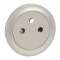 Enjoliveur Céliane pour prise de courant 2P+T Surface - finition titane